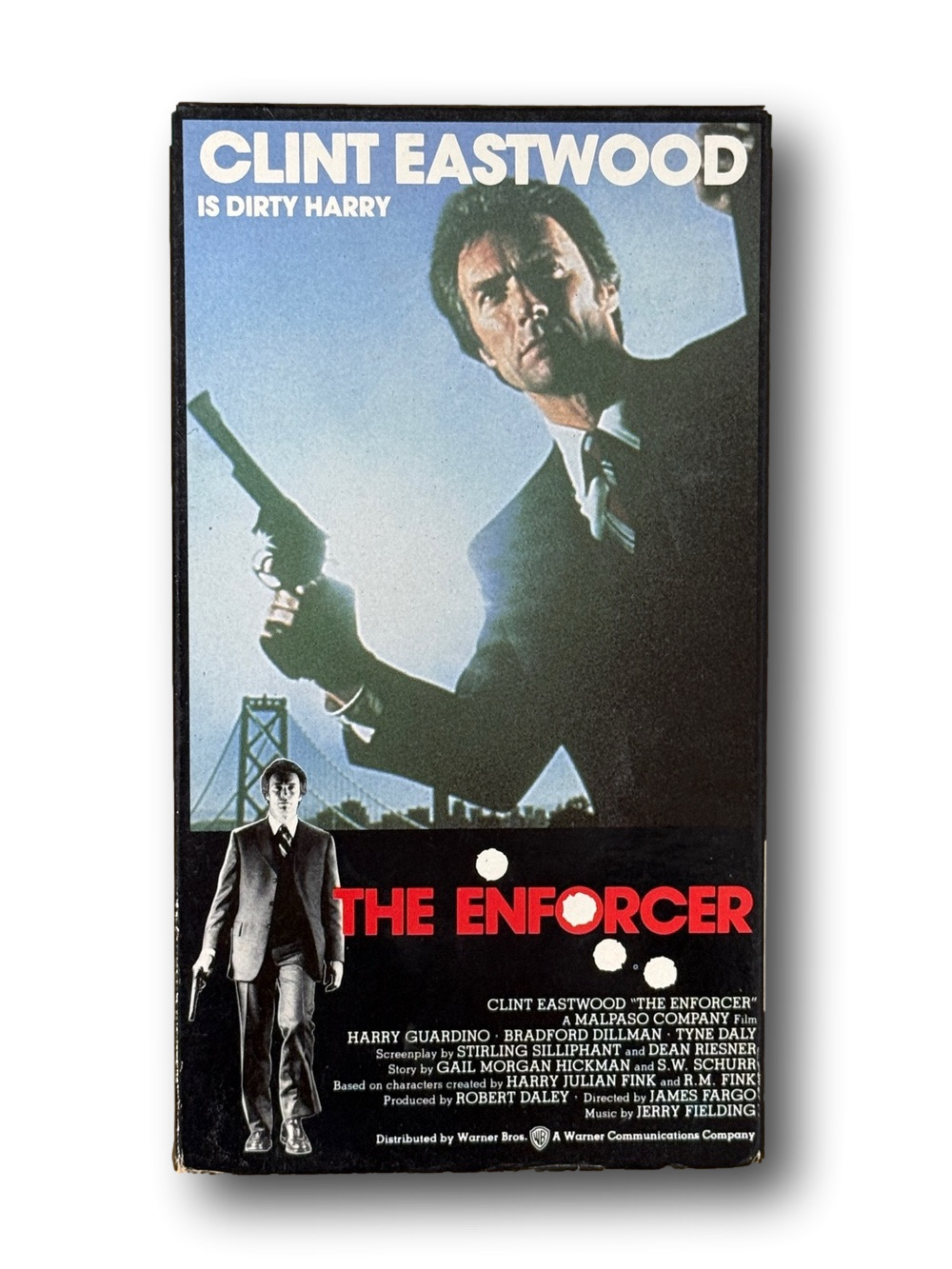 Clint Eastwood The Enforcer VHS Movie